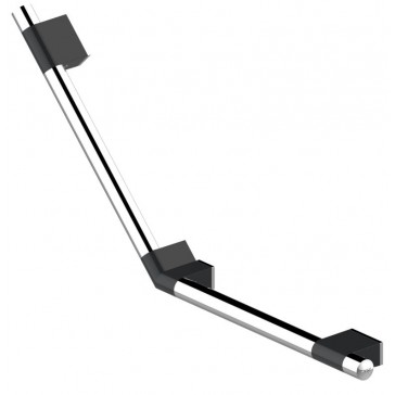 BARRE COUDEE 135° ONYX DUO BLACK OU WHITE
