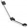 BARRE COUDEE 135° ONYX DUO BLACK OU WHITE